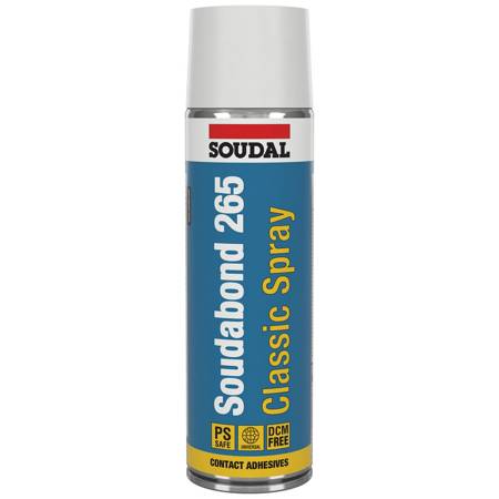 Klej uniwersalny w sprayu Soudal Soudabond 265 Classic