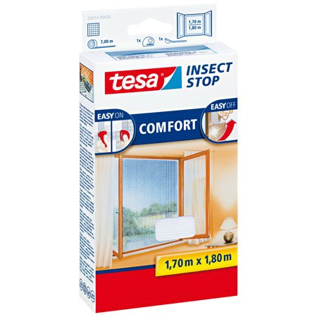 Moskitiera TESA® Okno 1.7m x 1.8m Comfort 55914