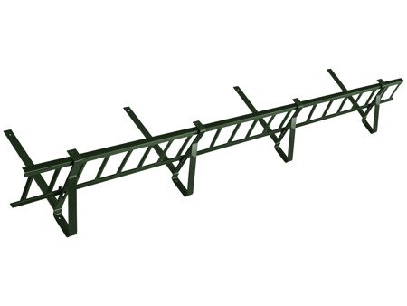 Płotek przeciwśniegowy 150 cm o wysokości 15 cm do blachodachówki o module 460/20 mm