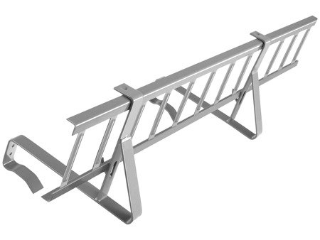 Płotek przeciwśniegowy 150 cm o wysokości 15 cm do dachówek betonowych i ceramicznych