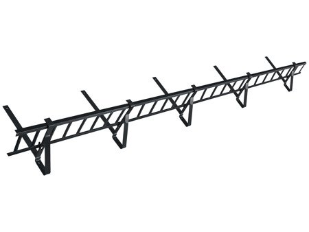 Płotek przeciwśniegowy 200 cm o wysokości 15 cm do blachodachówki o module 330/30 mm