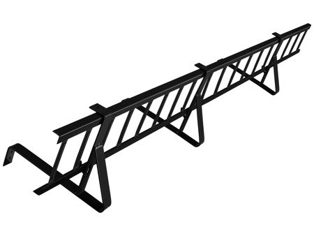 Płotek przeciwśniegowy 200 cm o wysokości 15 cm na dach pokryty karpiówką