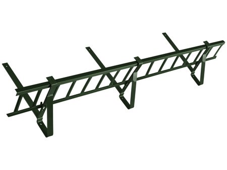 Płotek przeciwśniegowy 200 cm o wysokości 20 cm do blachodachówki o module 330/30 mm