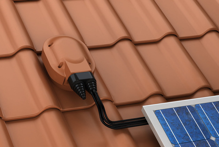 Przejście solarne i fotowoltaiczne Tile do dachówki ceramicznej