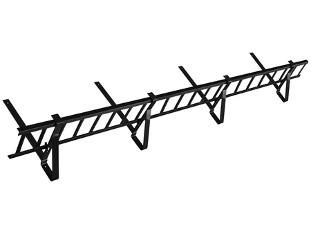 Zestaw płotka przeciwśniegowego o długości 150 cm i wysokości 15 cm, do blachodachówki o module 350 mm / 35 mm